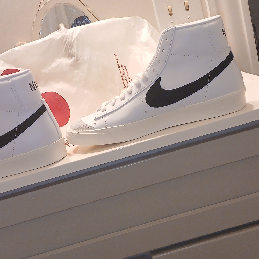 Nike Men's White High-Top Sneakers